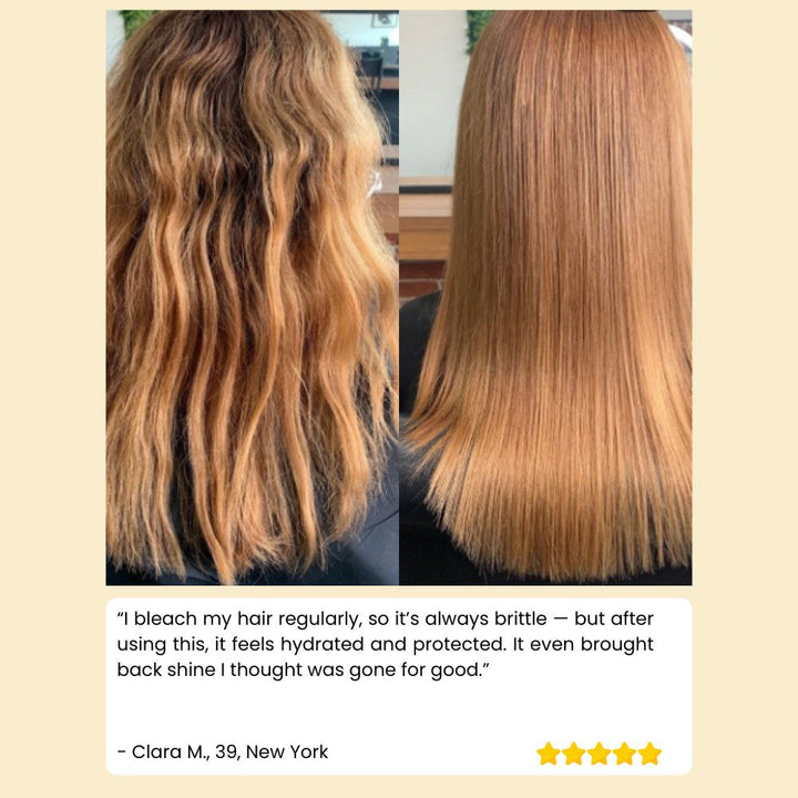 Keratin Hair Repair Mask for All Hair Types | 100g Keratin Complex | Instant Shine and Split End Repair for Smoother Hair