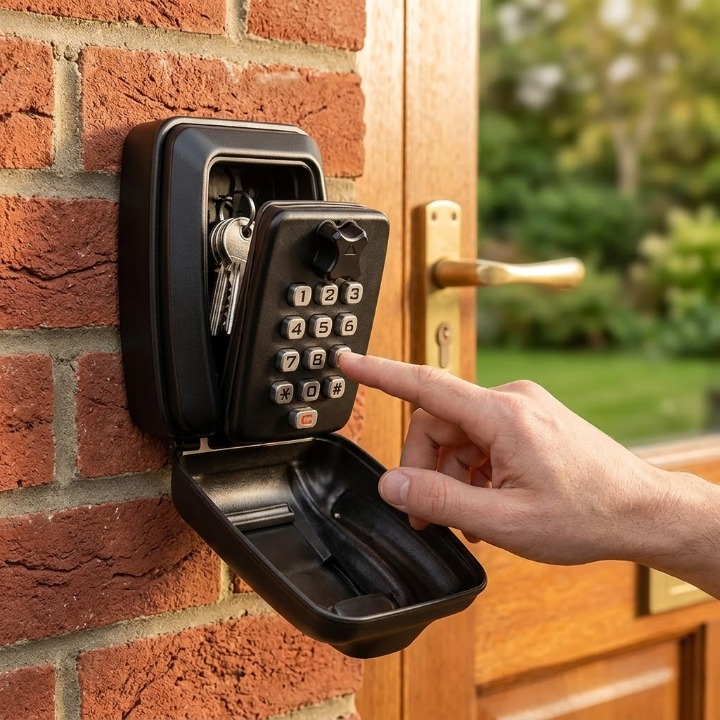 Key Safe | Wall Mounted Combination Box For Outdoors