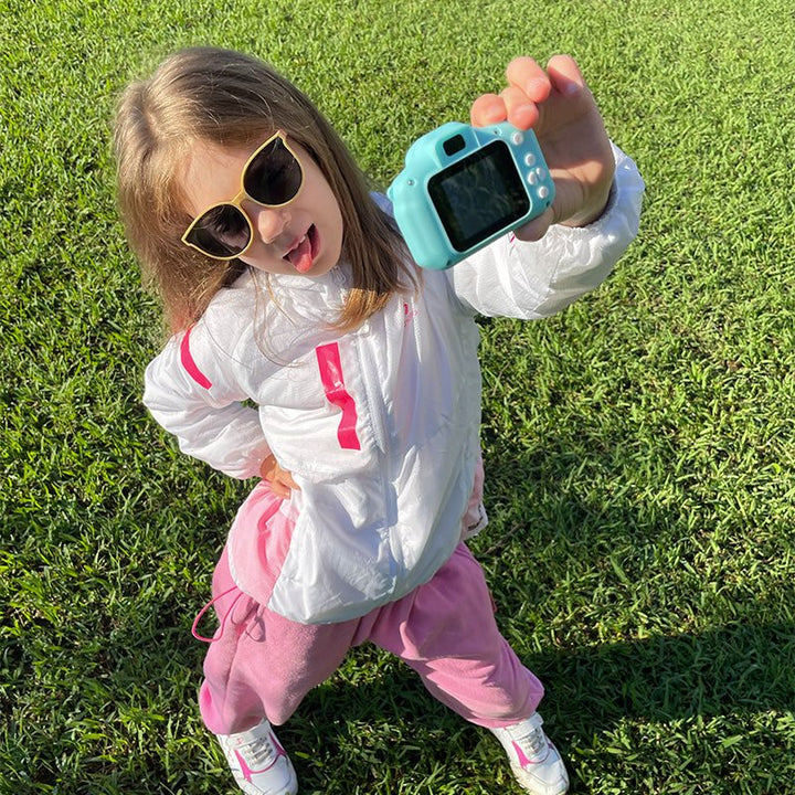 Kids Camera | Dual Lens | 12MP | 1080P | Shockproof | 2" IPS Screen | 32GB | Ages 3+