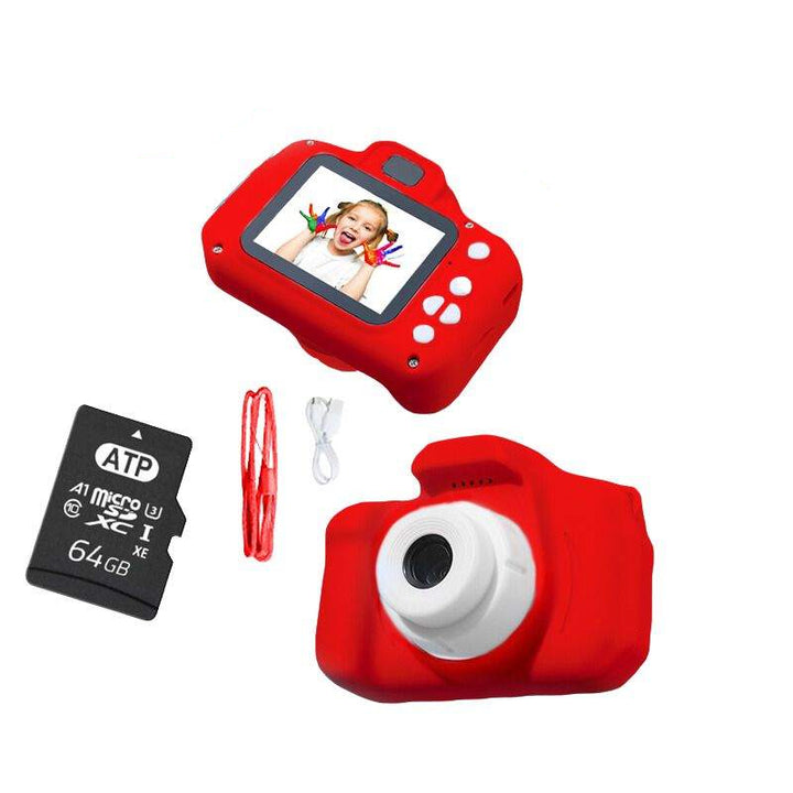 Kids Camera | Dual Lens | 12MP | 1080P | Shockproof | 2" IPS Screen | 32GB | Ages 3+