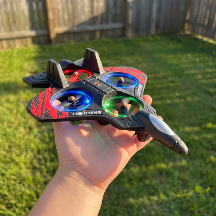Kids LED Foam Drone | Crash-Resistant | Remote Control | Beginner-Friendly | Ages 5+