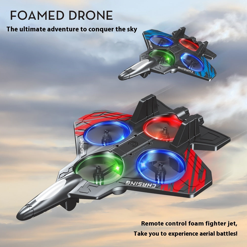 Kids LED Foam Drone | Crash-Resistant | Remote Control | Beginner-Friendly | Ages 5+
