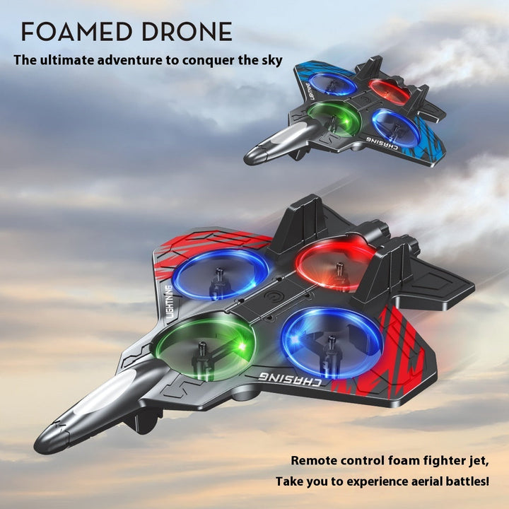 Kids LED Foam Drone | Crash-Resistant | Remote Control | Beginner-Friendly | Ages 5+
