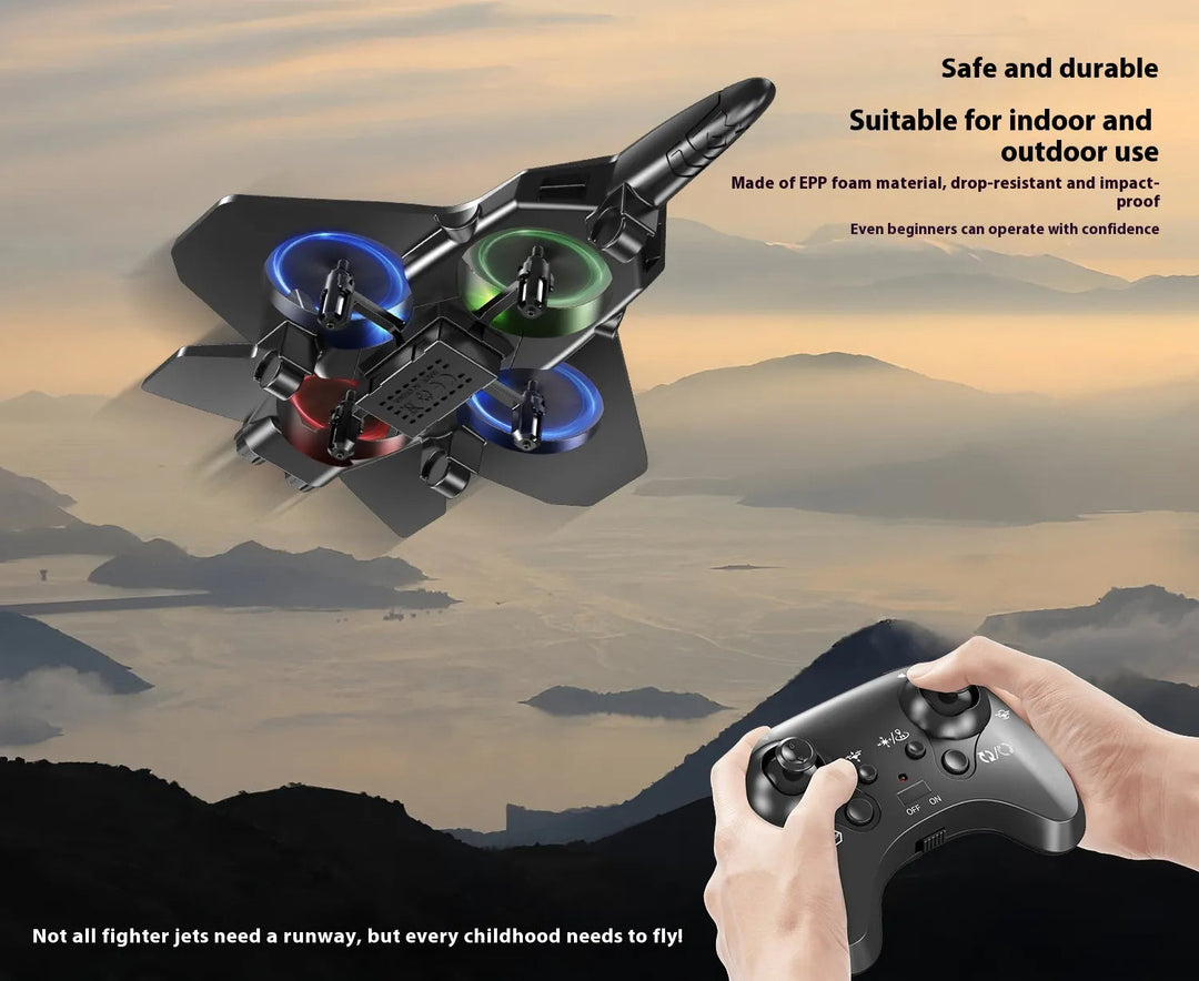 Kids LED Foam Drone | Crash-Resistant | Remote Control | Beginner-Friendly | Ages 5+