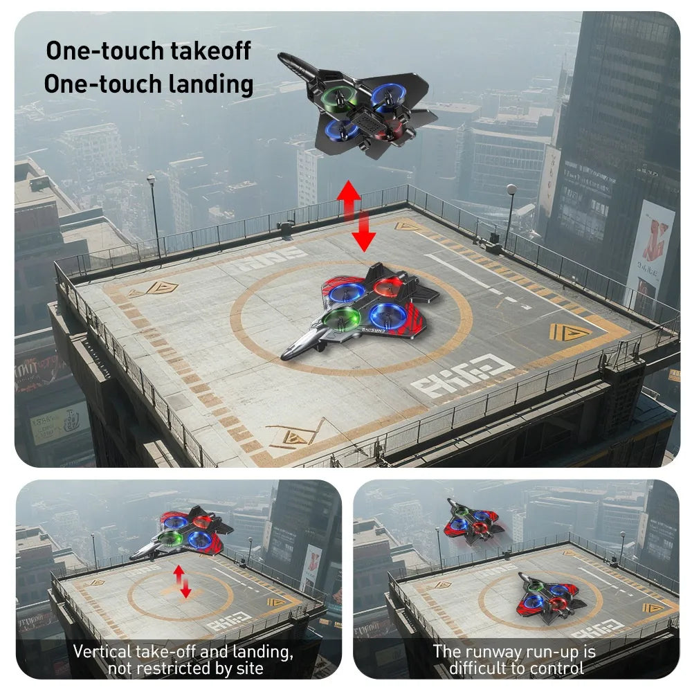 Kids LED Foam Drone | Crash-Resistant | Remote Control | Beginner-Friendly | Ages 5+