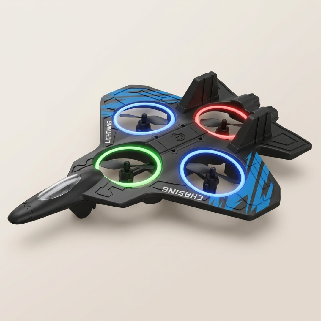 Kids LED Foam Drone | Crash-Resistant | Remote Control | Beginner-Friendly | Ages 5+
