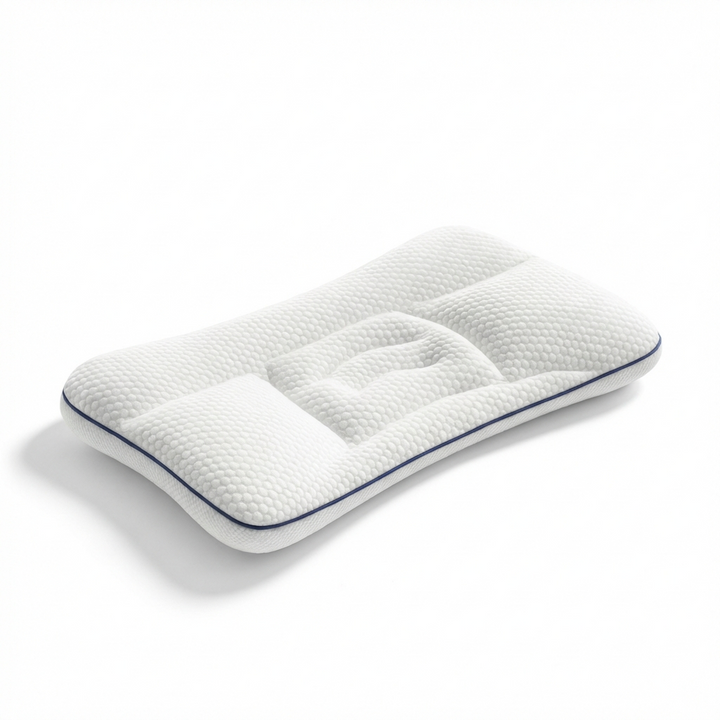 Kids Memory Foam Pillow | Ergonomic Support | 3 Sizes | Hypoallergenic | Machine Washable Cover