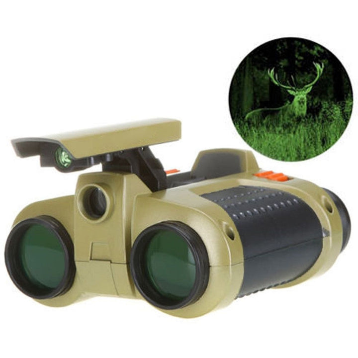 Kids Night Vision Goggles &amp; Binoculars | 4x Magnification | 8m Night Vision | Durable &amp; Weatherproof