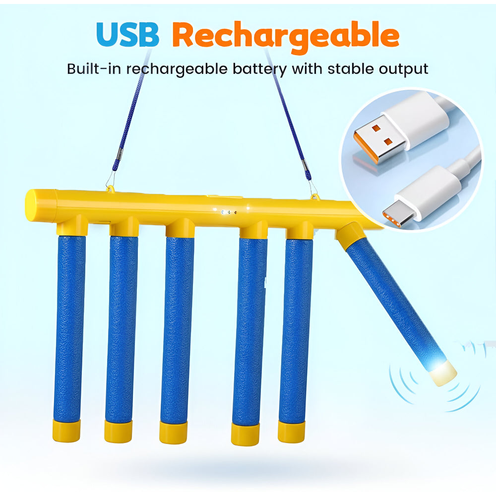 Kids Reflex Reaction Trainer | 3 Speed Settings | Random Drop | Rechargeable | Hand-Eye Coordination