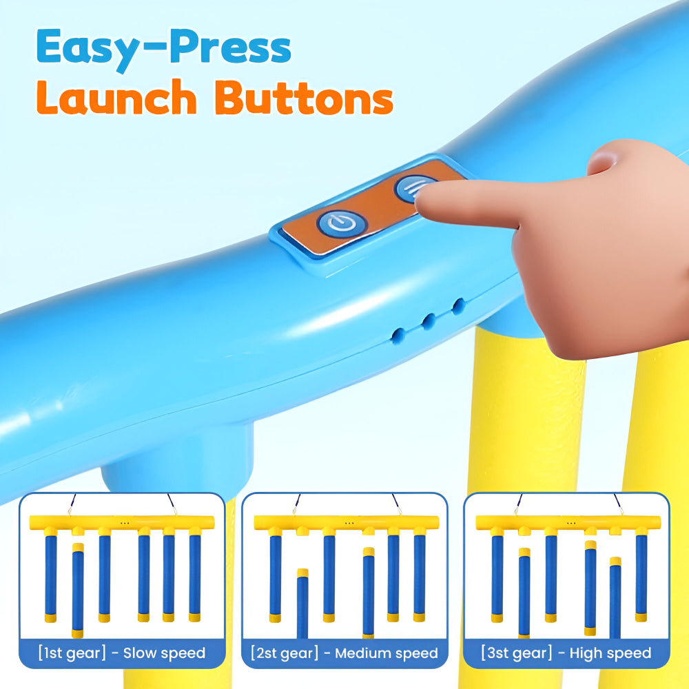 Kids Reflex Reaction Trainer | 3 Speed Settings | Random Drop | Rechargeable | Hand-Eye Coordination
