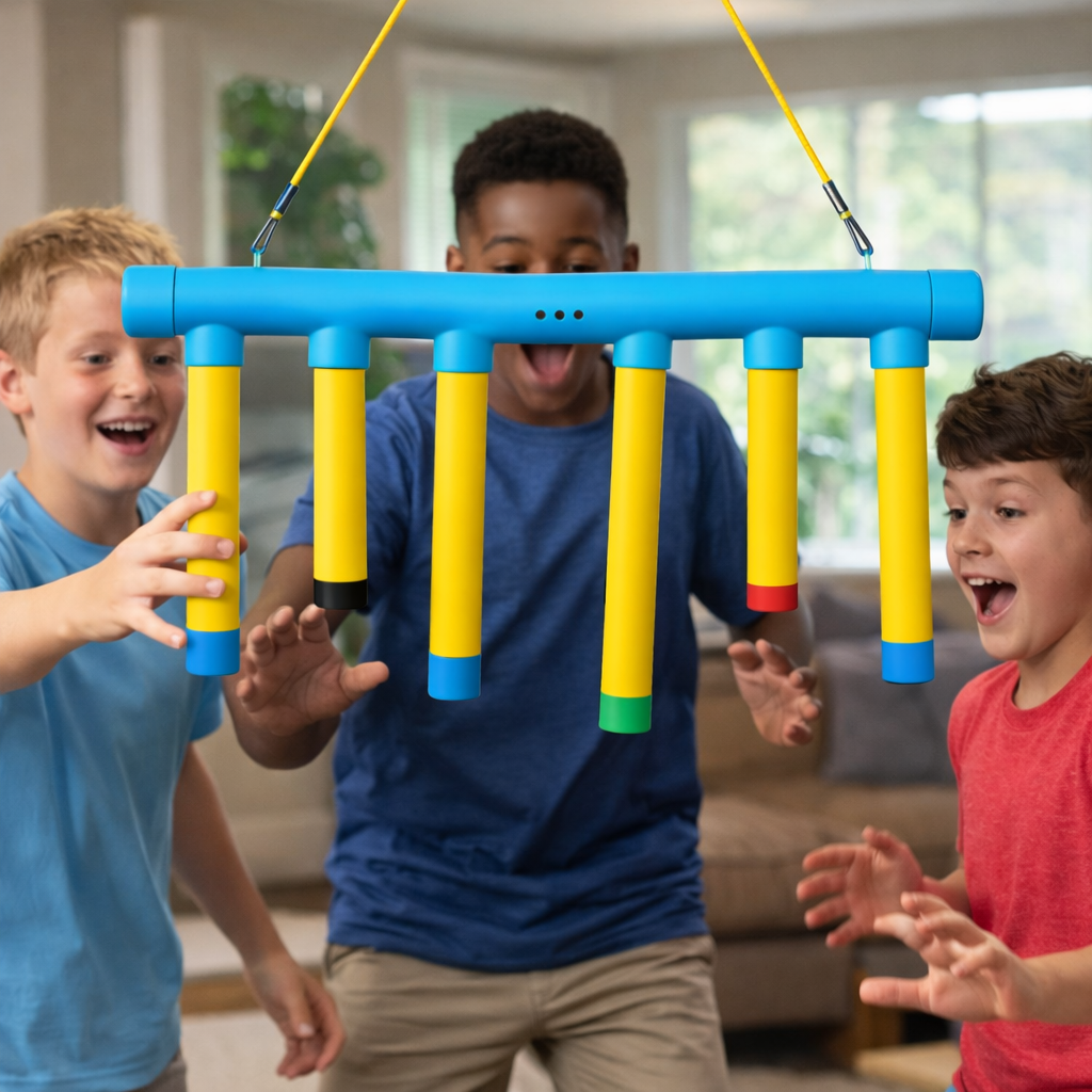 Kids Reflex Reaction Trainer | 3 Speed Settings | Random Drop | Rechargeable | Hand-Eye Coordination