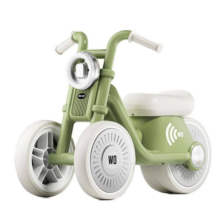 Kids Ride-On Motorcycle | Anti-Tip | Light &amp; Sound | Silent EVA Wheels | Ages 1–6 | Up to 30kg
