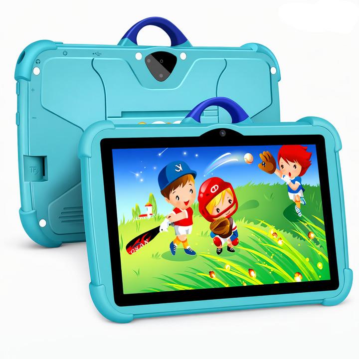 Kids Tablet | Android 13 | Quad-Core | 4GB RAM | 64GB | Shockproof Case | Parental Controls
