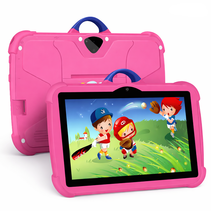 Kids Tablet | Android 13 | Quad-Core | 4GB RAM | 64GB | Shockproof Case | Parental Controls