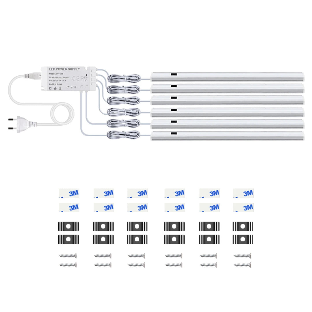 Kitchen LED Under Cabinet Light with Sensor | Hand-Scan Motion LED Bar