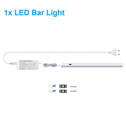 Kitchen LED Under Cabinet Light with Sensor | Hand-Scan Motion LED Bar