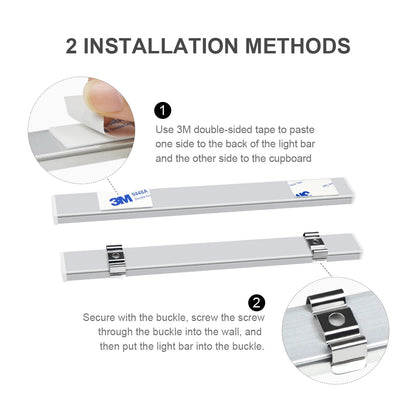 Kitchen LED Under Cabinet Light with Sensor | Hand-Scan Motion LED Bar