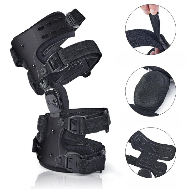 Knee Brace | Hinged Support With Adjustable Straps