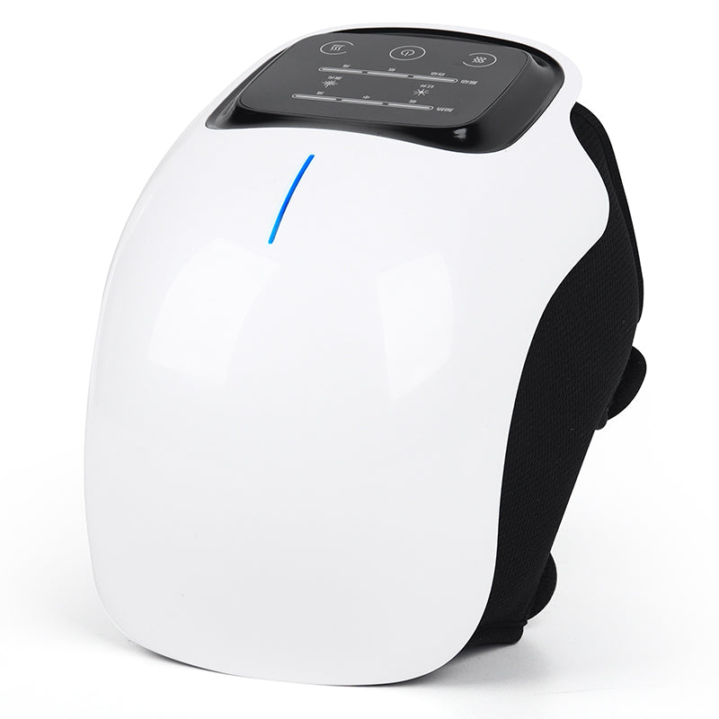 Knee Massager with Heat & Red Light Therapy | Air Compression | USB Rechargeable | Portable