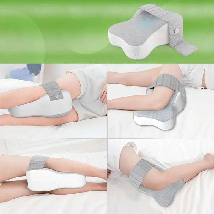 Knee Pillow for Side Sleepers | Memory Foam Leg Support