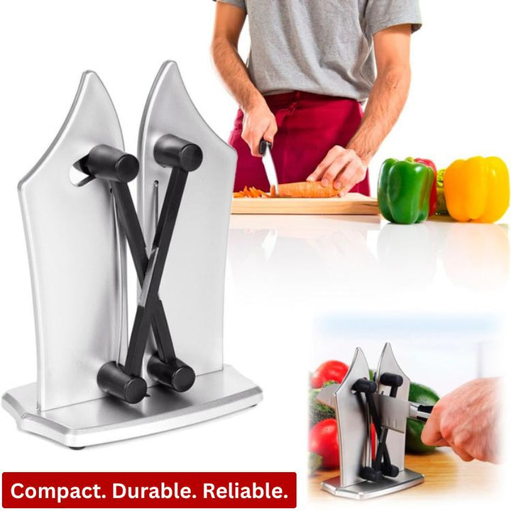Knife Sharpener ProEdge Tungsten Carbide | Adjustable 12°–20° Angle System | Restores Razor-Sharp Edge in Seconds