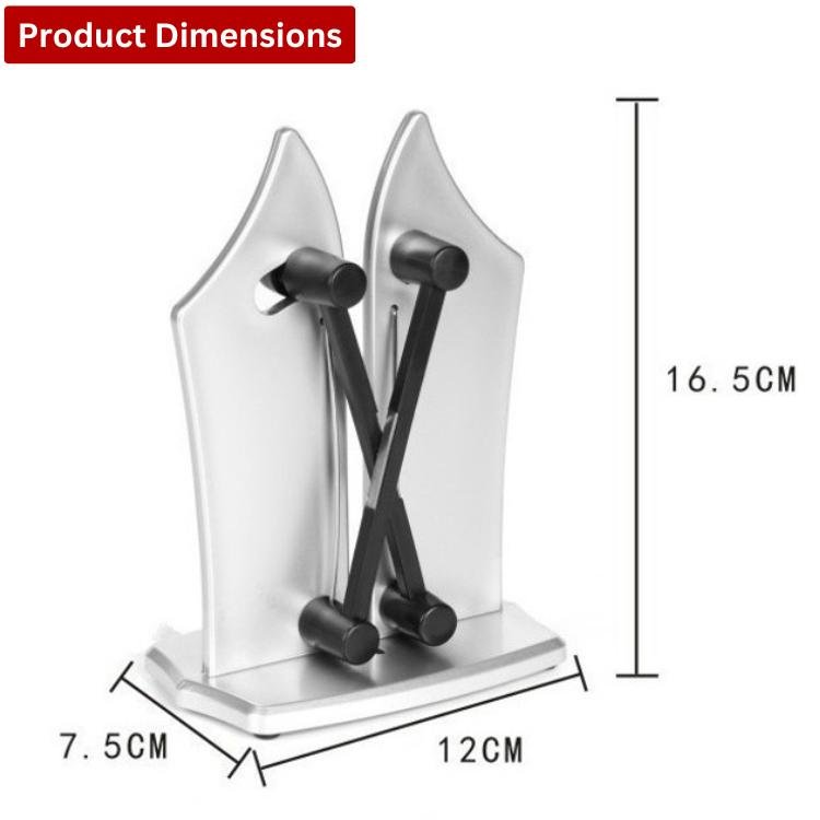 Knife Sharpener ProEdge Tungsten Carbide | Adjustable 12°–20° Angle System | Restores Razor-Sharp Edge in Seconds