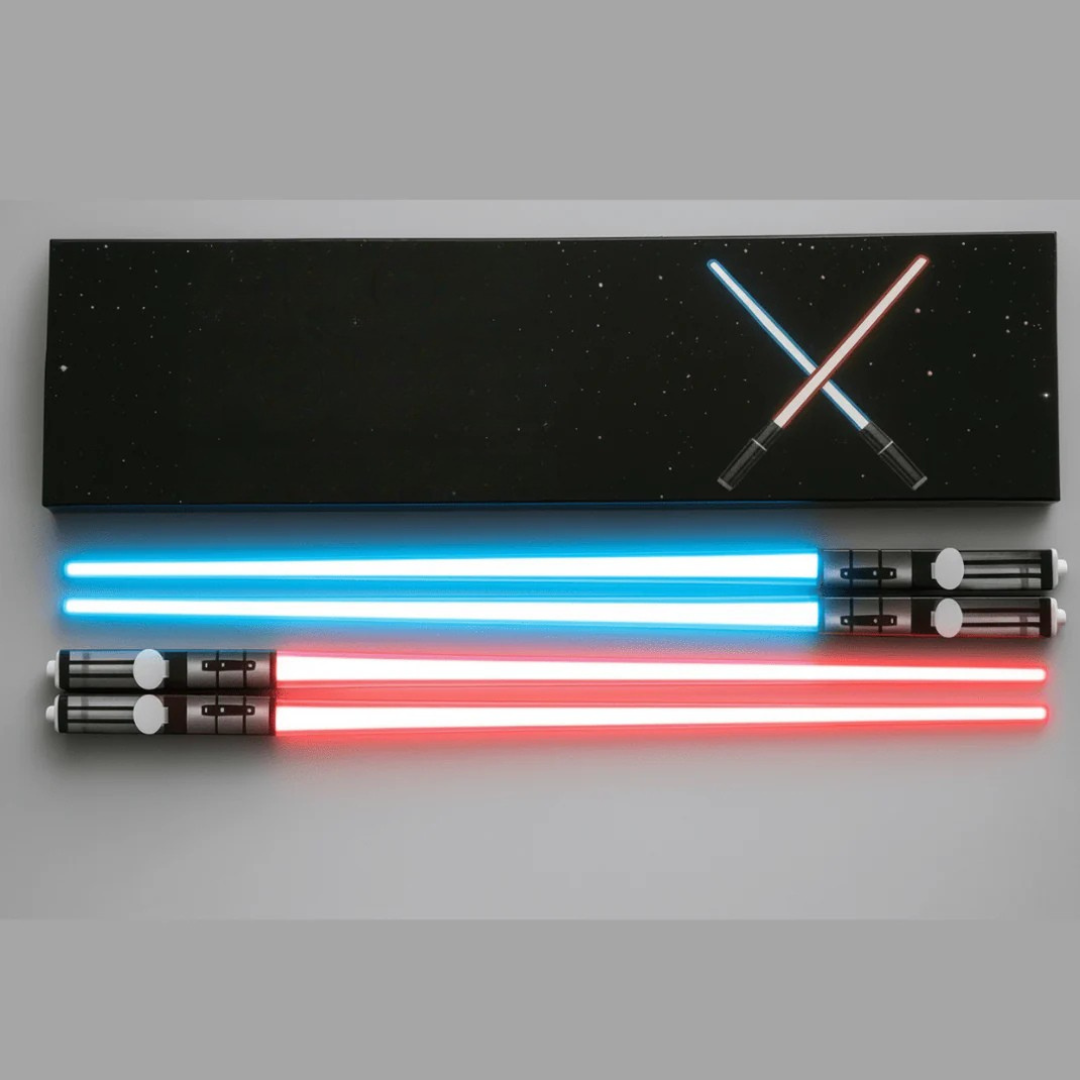 LED Chopsticks Colour-Changing USB Rechargeable Reusable