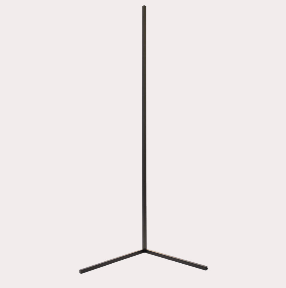 LED Corner Floor Lamp | Colour Changeable | App & Remote Control | 145cm | Black & White