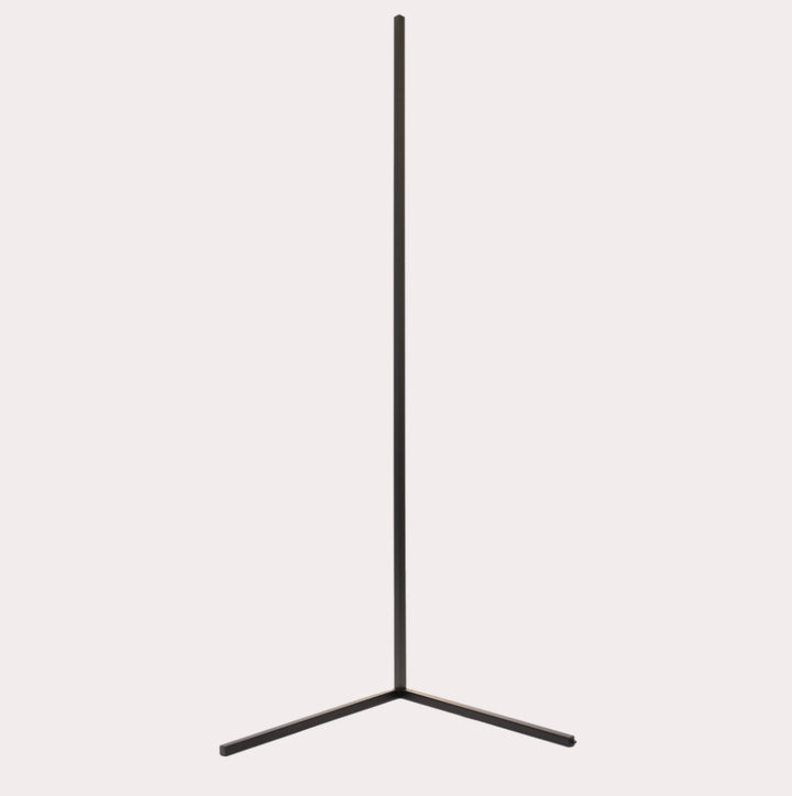 LED Corner Floor Lamp | Colour Changeable | App &amp; Remote Control | 145cm | Black &amp; White