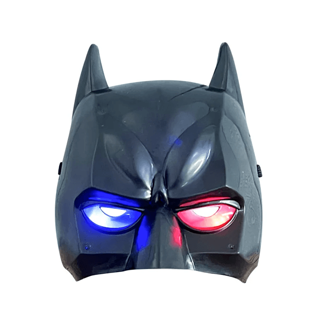 LED Cosplay Mask Superhero Costume | Light-Up Design for Parties and Halloween | Comfortable Adjustable Fit for Kids and Adults