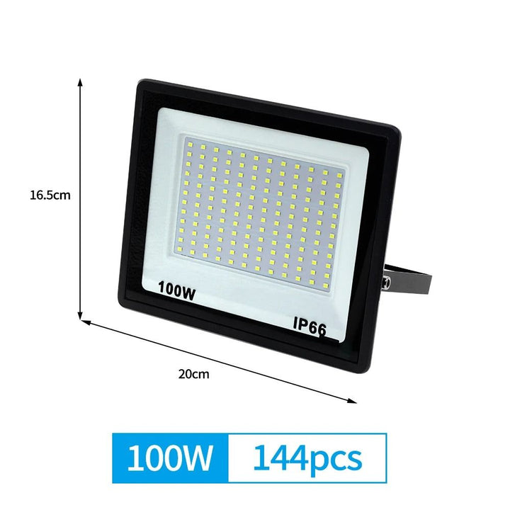 LED Flood Light Aluminium | 120-Degree Wide Beam Outdoor Security Lamp | IP66 Waterproof, All-Weather Durability