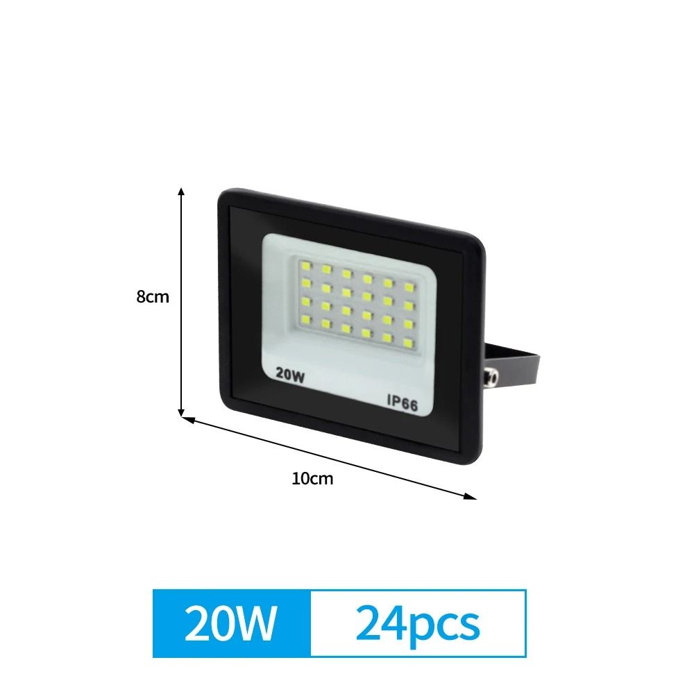 LED Flood Light Aluminium | 120-Degree Wide Beam Outdoor Security Lamp | IP66 Waterproof, All-Weather Durability
