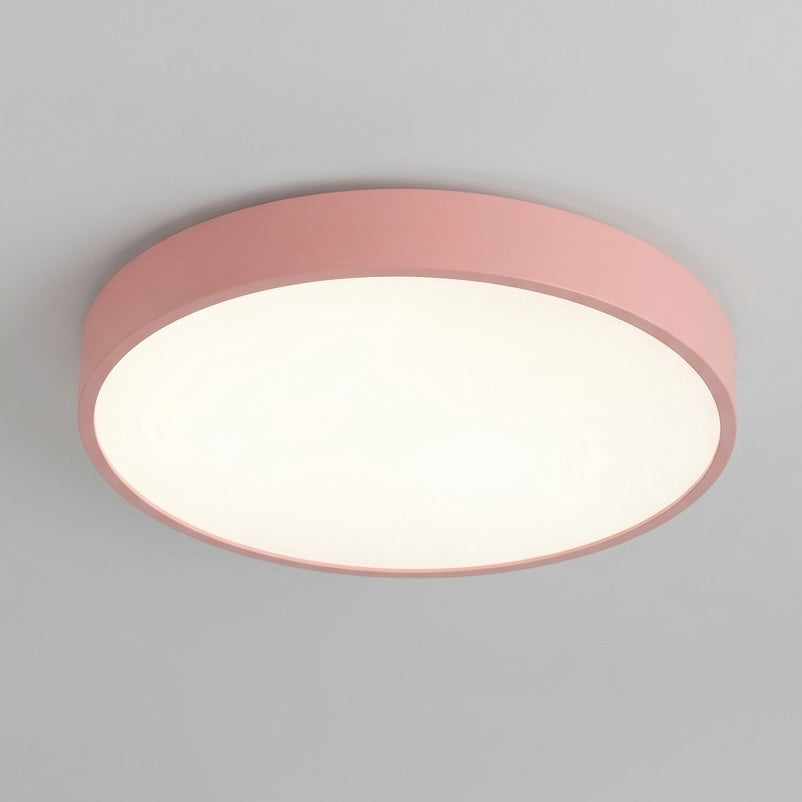 LED Flush Ceiling Light | Three-Color Dimming | Aluminum &amp; Acrylic | 23cm &amp; 30cm | IP20