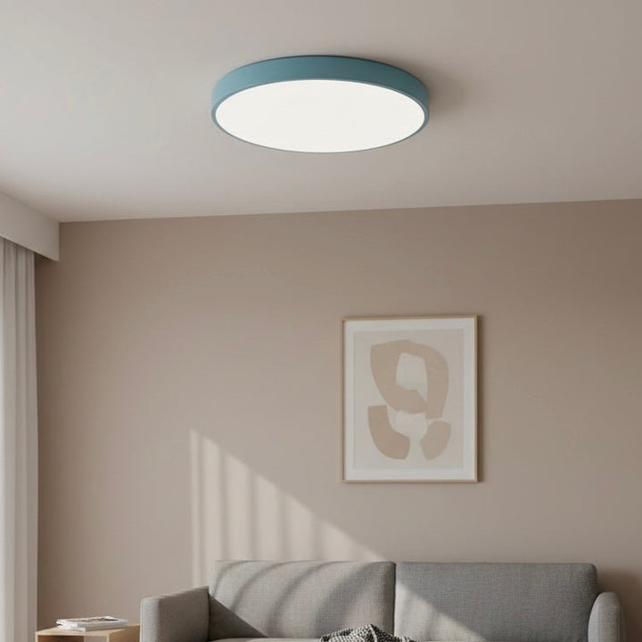 LED Flush Ceiling Light | Three-Color Dimming | Aluminum &amp; Acrylic | 23cm &amp; 30cm | IP20