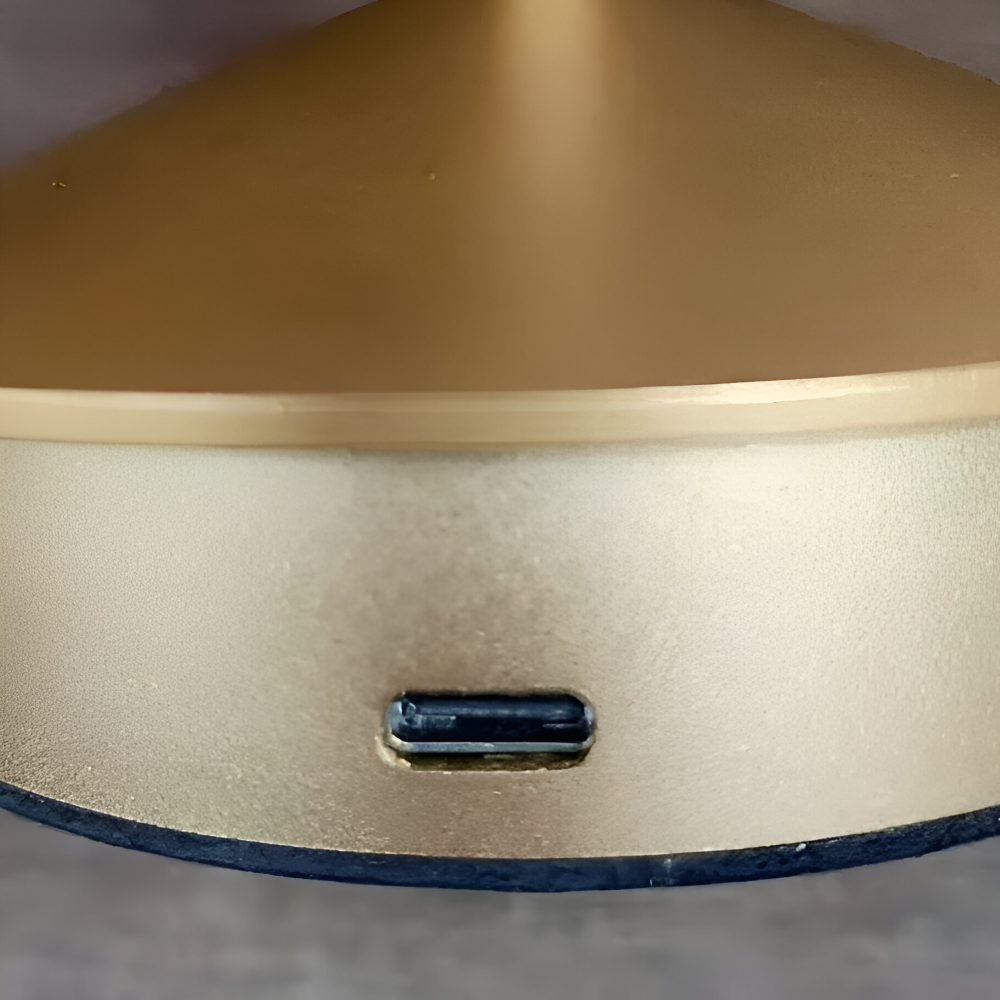 LED Table Lamp ABS and Metal | Three-Colour Dimming, 1800mAh Battery | Portable Cordless Bedside and Desk Light