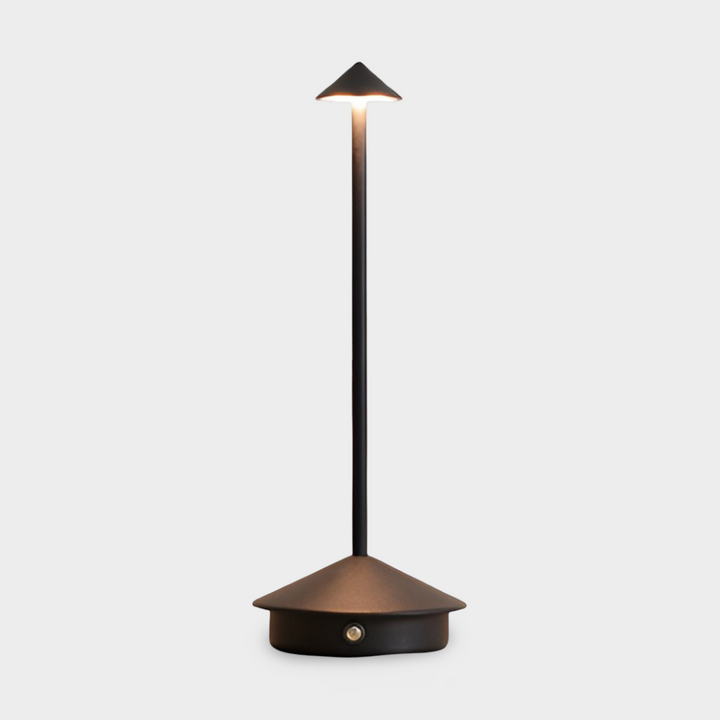 LED Table Lamp ABS and Metal | Three-Colour Dimming, 1800mAh Battery | Portable Cordless Bedside and Desk Light