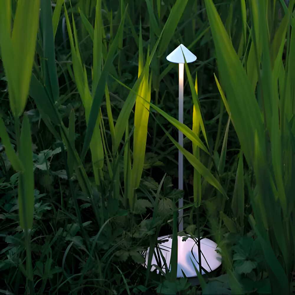 LED Table Lamp ABS and Metal | Three-Colour Dimming, 1800mAh Battery | Portable Cordless Bedside and Desk Light
