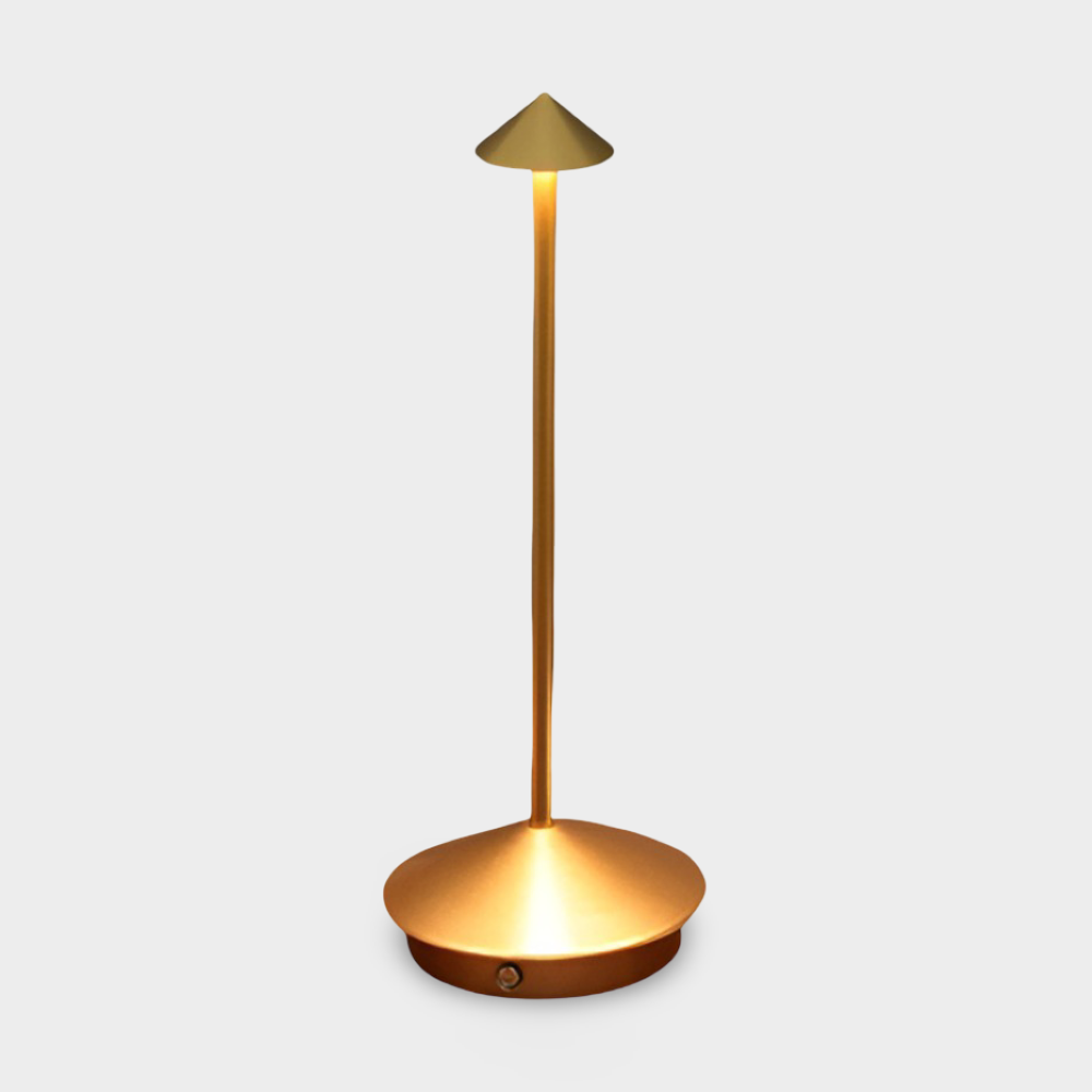 LED Table Lamp ABS and Metal | Three-Colour Dimming, 1800mAh Battery | Portable Cordless Bedside and Desk Light