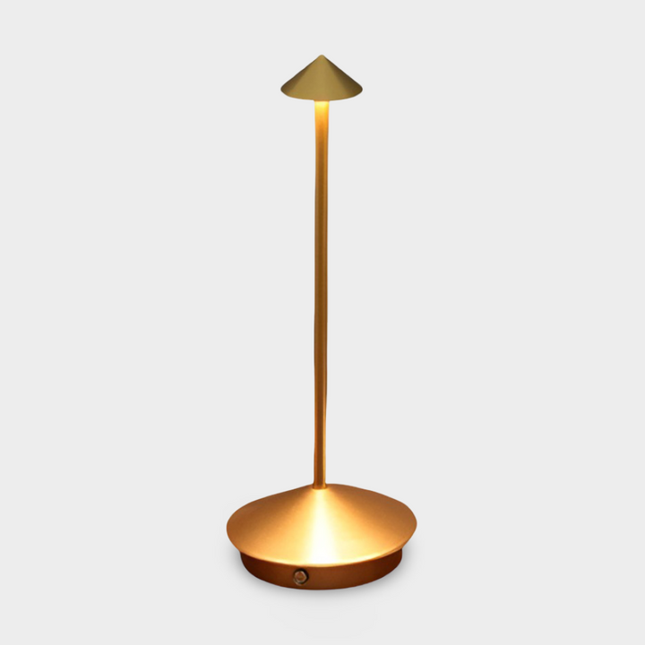 LED Table Lamp ABS and Metal | Three-Colour Dimming, 1800mAh Battery | Portable Cordless Bedside and Desk Light