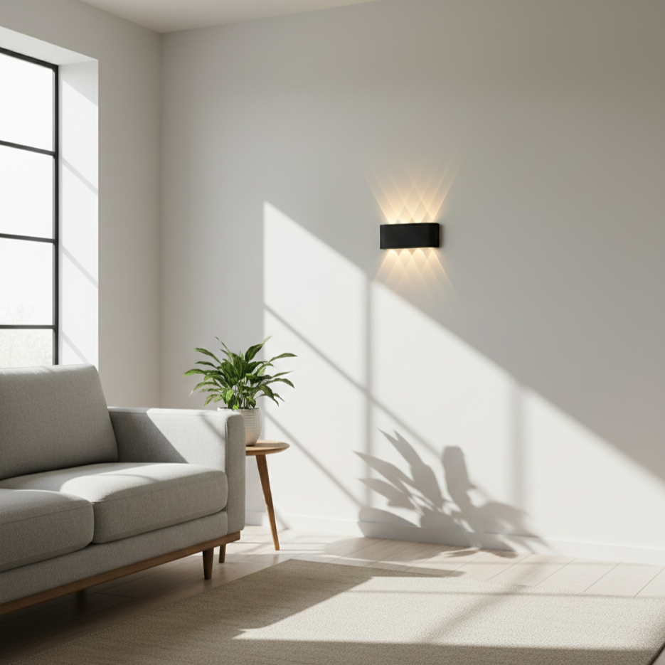 LED Wall Sconce | Modern Minimalist | 2W–8W | Warm / Neutral / Cool White | IP20 Indoor