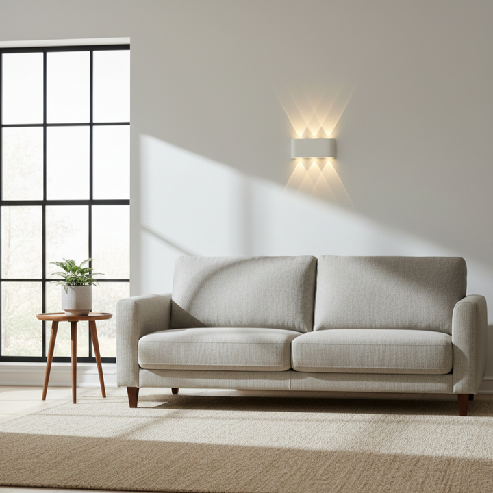 LED Wall Sconce | Modern Minimalist | 2W–8W | Warm / Neutral / Cool White | IP20 Indoor