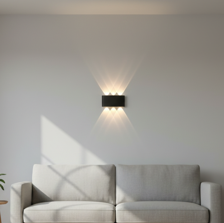LED Wall Sconce | Modern Minimalist | 2W–8W | Warm / Neutral / Cool White | IP20 Indoor