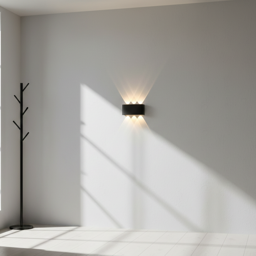LED Wall Sconce | Modern Minimalist | 2W–8W | Warm / Neutral / Cool White | IP20 Indoor