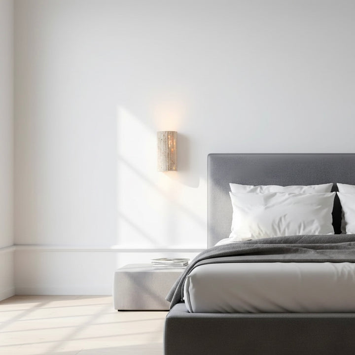 LED Wall Sconce | Natural Stone | Warm White 3000K | IP20 Indoor