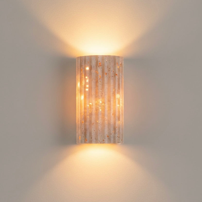 LED Wall Sconce | Natural Stone | Warm White 3000K | IP20 Indoor