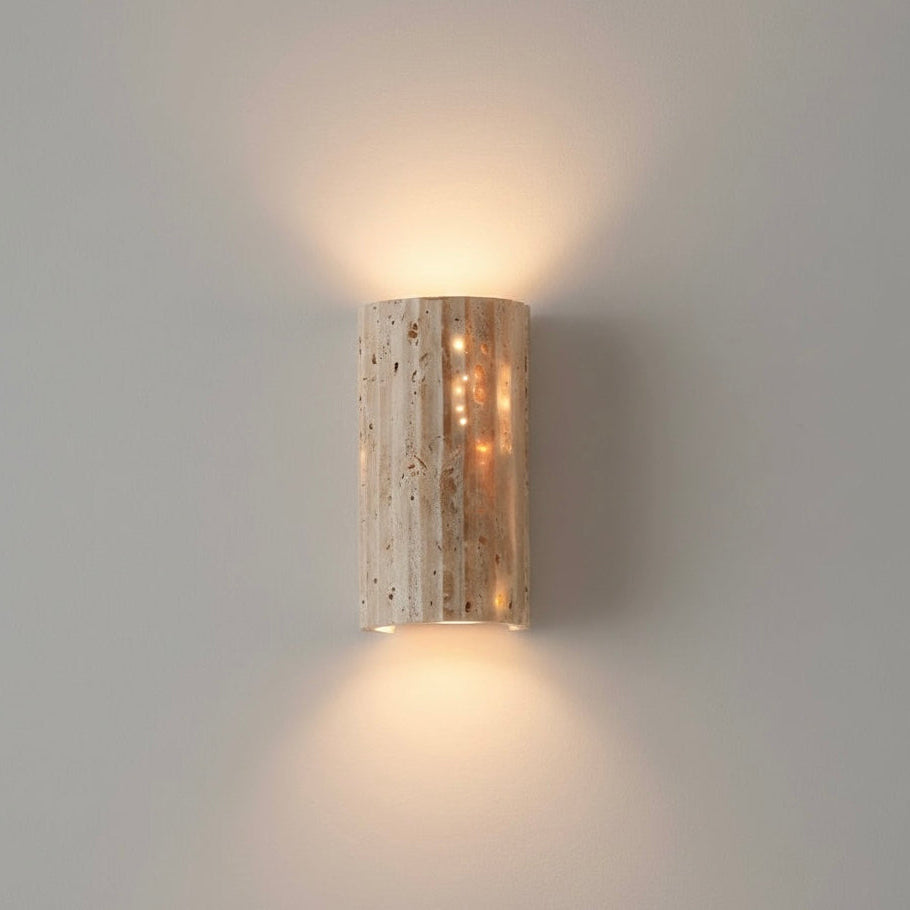 LED Wall Sconce | Natural Stone | Warm White 3000K | IP20 Indoor
