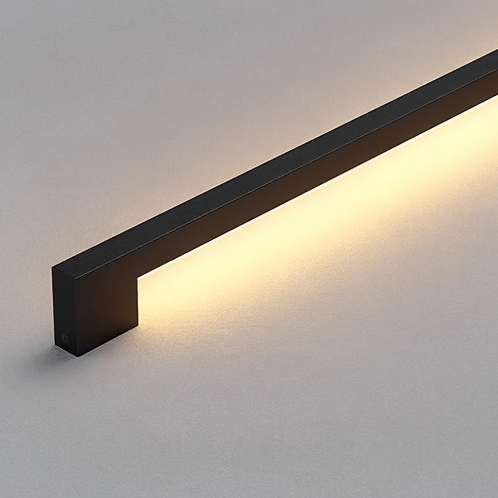 LED Wall Sconce | Ultra-Thin 2.5cm | 3000K/4000K/6000K | 60–200cm | 9–28W | Iron &amp; Acrylic