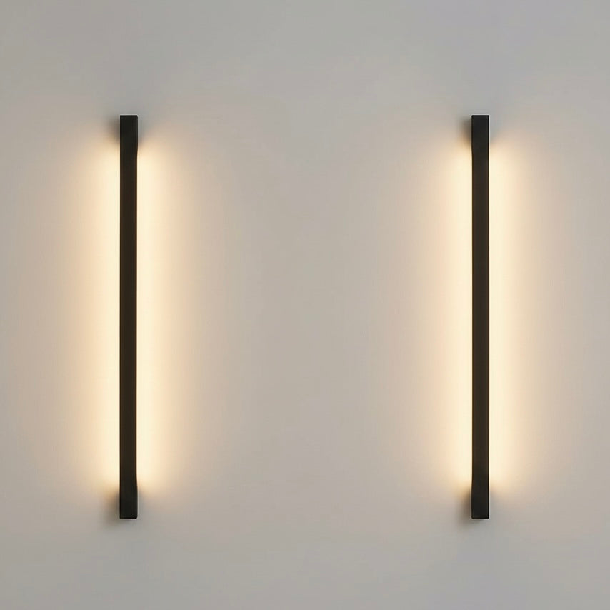 LED Wall Sconce | Ultra-Thin 2.5cm | 3000K/4000K/6000K | 60–200cm | 9–28W | Iron &amp; Acrylic