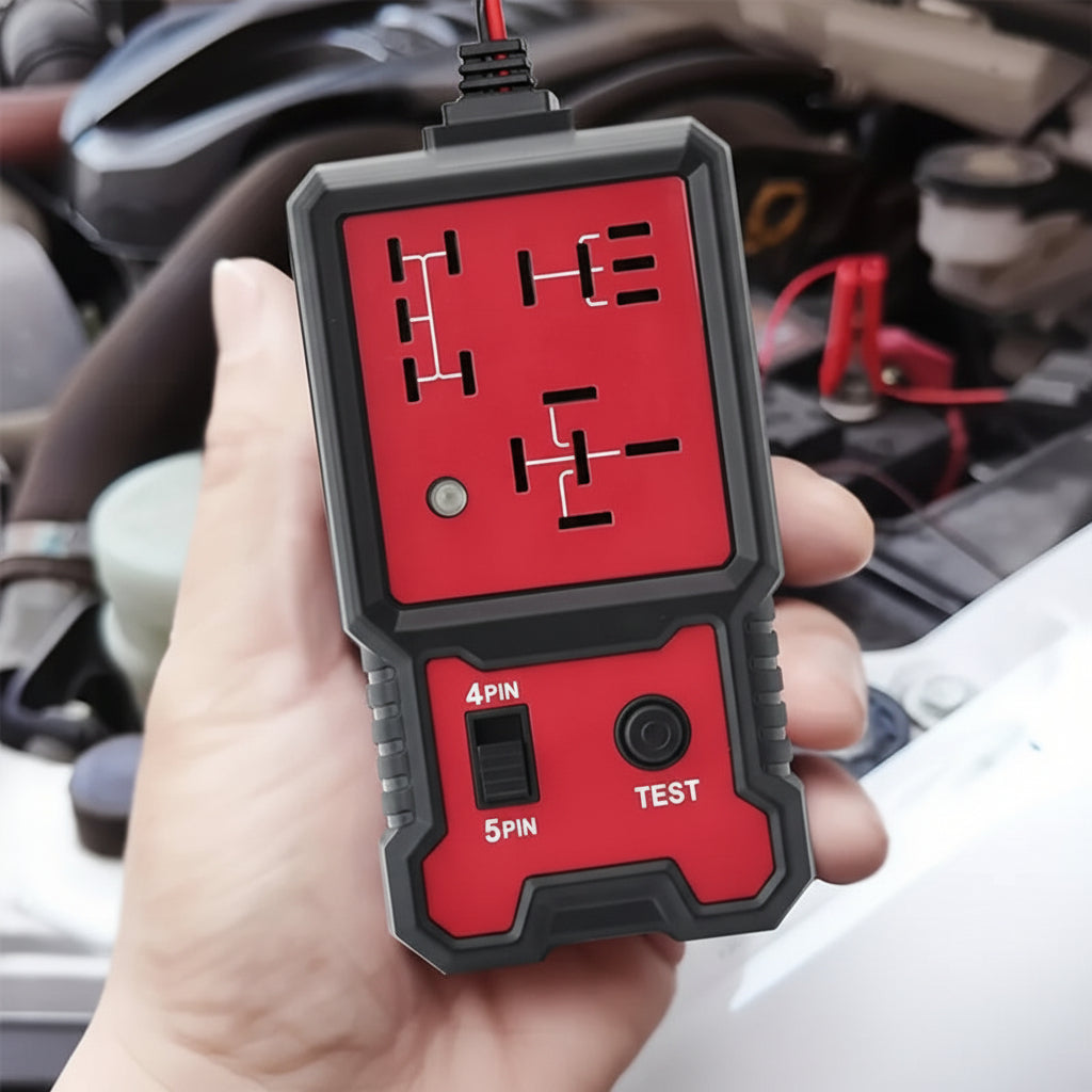 Car Battery Tester 12V | LED Voltage Indicator for Batteries, Relays &amp; Circuits | No Internal Battery Required 3