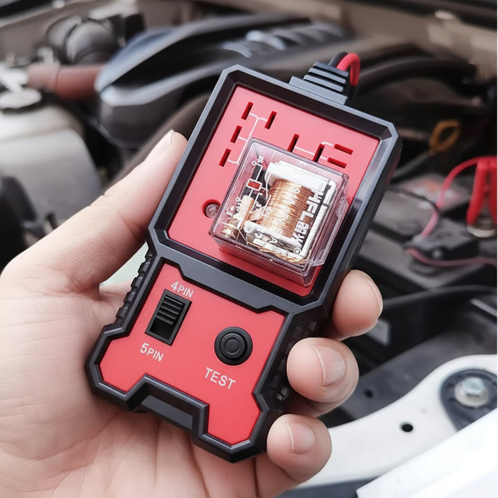 Car Battery Tester 12V | LED Voltage Indicator for Batteries, Relays &amp; Circuits | No Internal Battery Required 4
